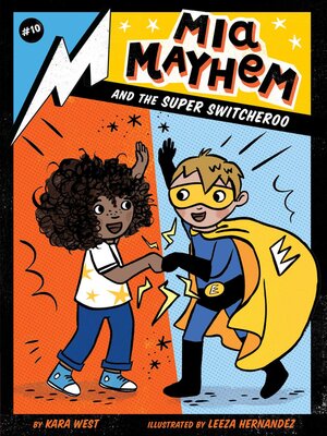 cover image of Mia Mayhem and the Super Switcheroo